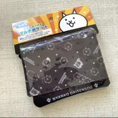 にゃんこ大戦争NYANKO DAISENSOU ショルダー付き移動ポケット