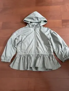 BREEZE フリル付きフードジャケット 2WAY 120 ブルゾン