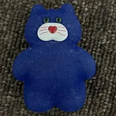 mojojojo 青い猫キーホルダー