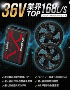 SANEOR AIRSOAR 冷却ファン 40500mAh 42V - メルカリ