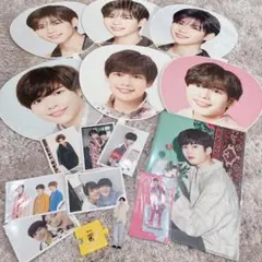 なにわ男子　長尾謙杜　グッズ　まとめ売り　うちわ　公式写真　アクリルスタンド