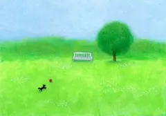 真作・EA版】府川誠「紙ヒコーキ ハイキング」版画 額装 - メルカリ