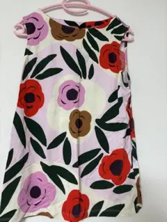 【USED】marimekko ユニクロ　ノースリーブTシャツ