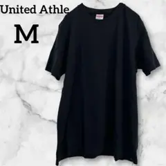美品✨ユナイテッドアスレ 【M】　Tシャツ　綿100% 半袖　クルーネック　黒