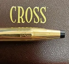 訳ありヴィンテージ】CROSS14金張 ボールペン＆シャープペンシル2本