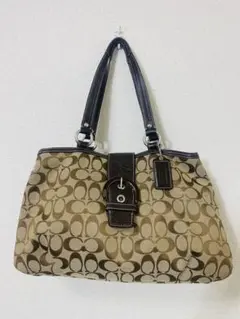 COACH シグネチャー ソーホー トートバッグ