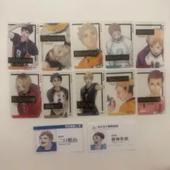 ハイキュー 箔押しクリアカード　名刺カード