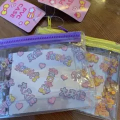 amifa PVCケース 2種セット 推し活ポーチ