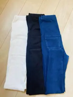 マタニティパンツ 3色セット M/H