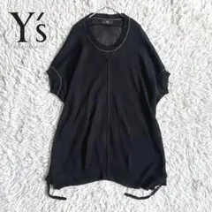 Y's Yohji Yamamoto ワイズ　リネンメッシュベストドルマンニットのサムネイル