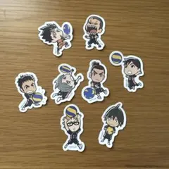 ハイキュー　ダイカットステッカー　ミニ