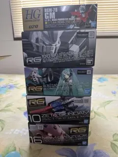 (24)ガンプラ HG RG まとめ売り 5種セット