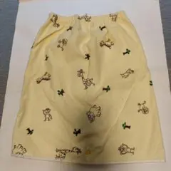 ベビー おねしょパンツ 巻きスカート型 動物柄