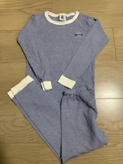 プチバトー　パジャマ　ミラレブルー　＊　6an116cm