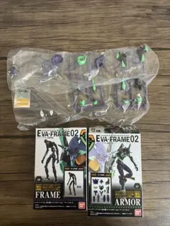 エヴァフレーム　初号機ナイトカラーver アーマー・フレームセット