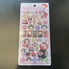 新品　正規品　ボンボンドロップシール　ボンドロ　和柄　舞妓　シール