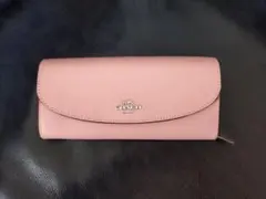COACH ピンク 長財布