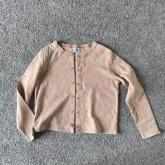 PETIT BATEAU オーガニックコットン カーディガン 140cm