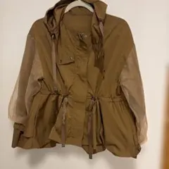 ルイルエブティック マウンテンパーカー　キャメル　ブラウン　茶色　アウター
