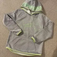 UNDER ARMOUR STORM1 パーカー YLG グレー/ライム