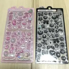 ボンボンドロップシール バレエ&ガーリー ブラックリボン 正規品