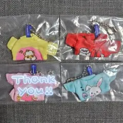 サンリオキャラクターズ ミニTシャツキーホルダー