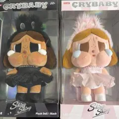 CRYBABY ぬいぐるみセット ピンク ブラック