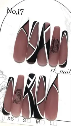 ロング 現品 ネイルチップ