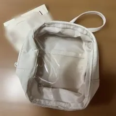 無印良品 吊るせるコレクションポーチ アイボリーのサムネイル