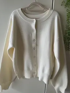 A DAY IN THE LIFE UNITED ARROWS カーディガン　白