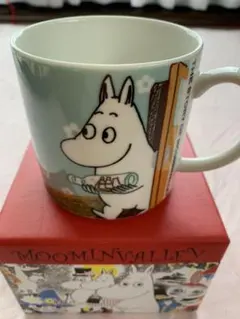 新品未使用　Yamaka ムーミン マグカップ 少々大きめ