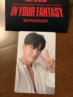 ATEEZ サン アジツ バンコク FANTASY VIP 特典 トレカ