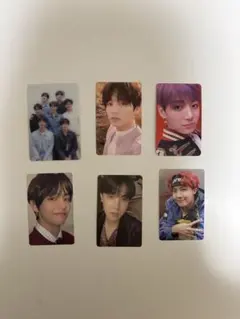 BTS トレーディングカード 6枚セット