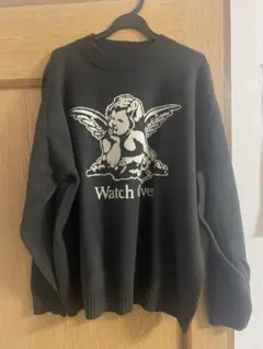 WEGO ダークグリーン ニットセーター Mサイズ