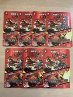 デュエルマスターズ　爆龍覇 リンクウッド　7枚セット