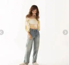 シールームリン　ストレートデニムのサムネイル
