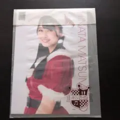 元　HKT48　松本日向　生写真　A4サイズ　クリスマス　カフェ