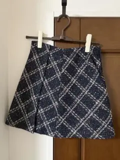 LILY BROWN ロービングチェックスカショーパン