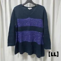大きいサイズ　ACTRESS PRINCESS モヘアセーター　LL