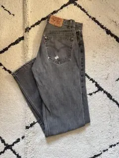 Levi's 501 先染 ブラック W32 L32