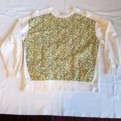 花柄シャツ 白と緑のサムネイル