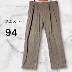 メンズ カジュアルパンツ チノパン ウエスト94cm シンプル