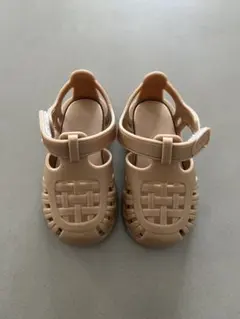 igor サンダル ベビー キッズ トビーソリッド taupe サイズ21 美品