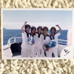 嵐　公式写真 嵐ロゴ 大野智 松本潤 相葉雅紀 二宮和也 櫻井翔 ハワイデビュー