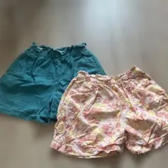 UNIQLO GU 120サイズ 半ズボン 2点セット