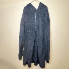 ネイビー フリースジャケット 【L】