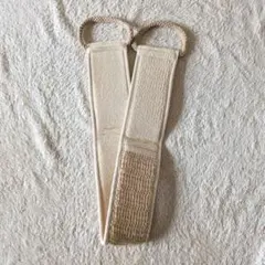 未使用　ボディタオル　ベージュ