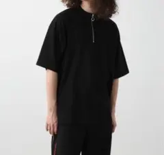 ハーフZIPカットソー