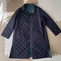 Golden Bear 中綿キルトリバーシブルコート L ネイビー