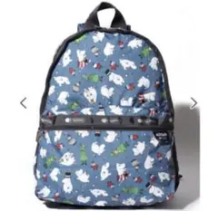 LeSportsac レスポートサック　ムーミン　コラボ　リュック バックパックのサムネイル